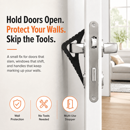Favoreli® 🚪Silent Door Stopper — Kid & Pet Safe🐕🐱