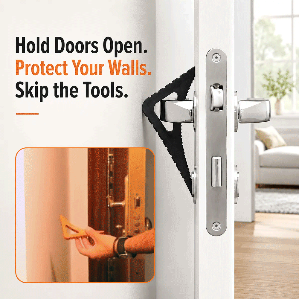 Favoreli® 🚪Silent Door Stopper — Kid & Pet Safe🐕🐱